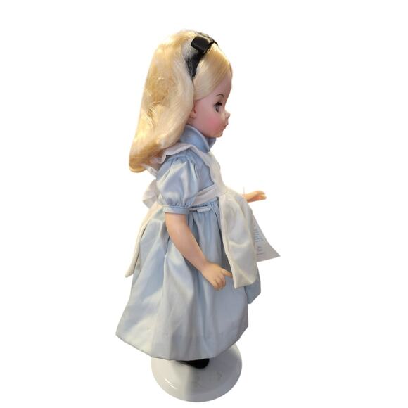 Madame Alexander 14"‎ Alice in Wonderland Doll with Clothes, shoes/Stand NO BOX - Picture 4 of 5
